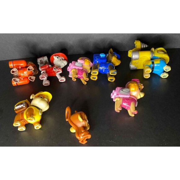 Lot of PAW Patrol Dino Rescue Marshall Rocky Skye Zuma Rubble Mandy Toys Figures - Picture 8 of 8